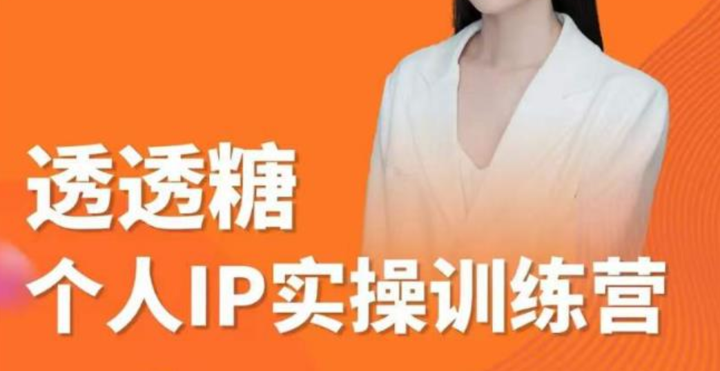 个人IP实战课程【2023年最新】：基础准备+实战+进阶+变现落地-欢迎访问本站