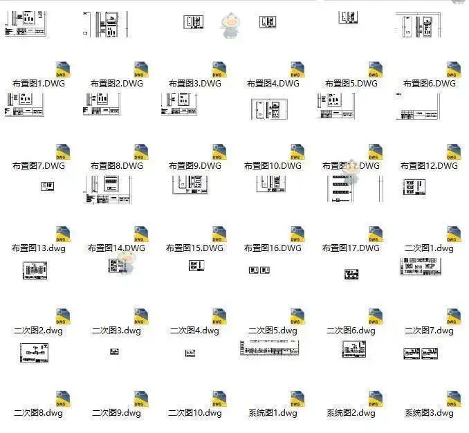 图片[6]-1300套配电箱配电柜低压CAD设计原理接线图KYN XGN HZGN GGD MNS GCS【电商热销7】-暗冰资源网