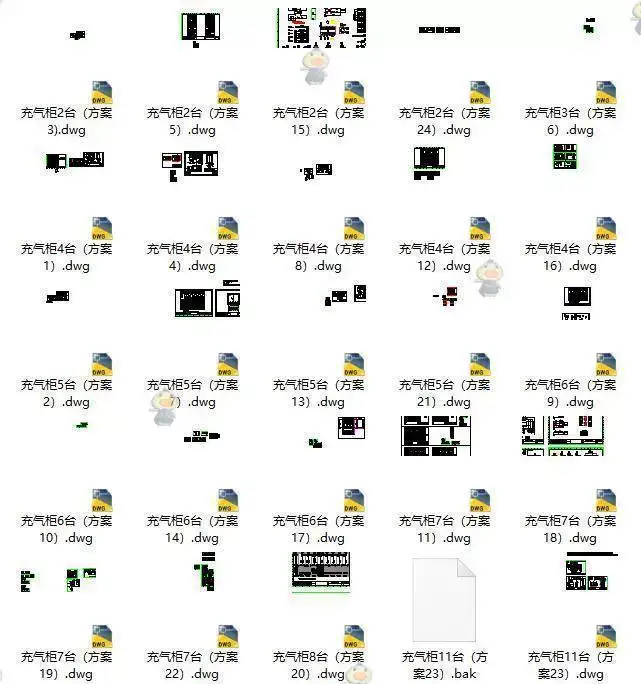 图片[12]-1300套配电箱配电柜低压CAD设计原理接线图KYN XGN HZGN GGD MNS GCS【电商热销7】-暗冰资源网