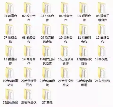 图片[3]-780套公司合作协议模版【全行业各种类】-各种专案业务渠道商务战略合作框架合同【电商热销24】-暗冰资源网