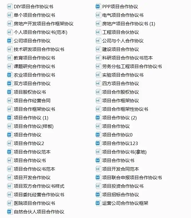 图片[15]-780套公司合作协议模版【全行业各种类】-各种专案业务渠道商务战略合作框架合同【电商热销24】-暗冰资源网
