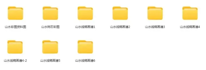 图片[6]-1万+128G工笔画白描底稿高清图片集素材小品人物花鸟观音线稿临摹电子版【电商热销10】-暗冰资源网