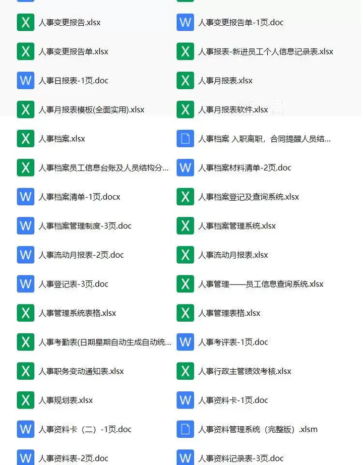 图片[14]-756份人事行政管理制度资料大全-工作职责表格清单员工培训工作总结电子资料文件【电商热销876】-暗冰资源网