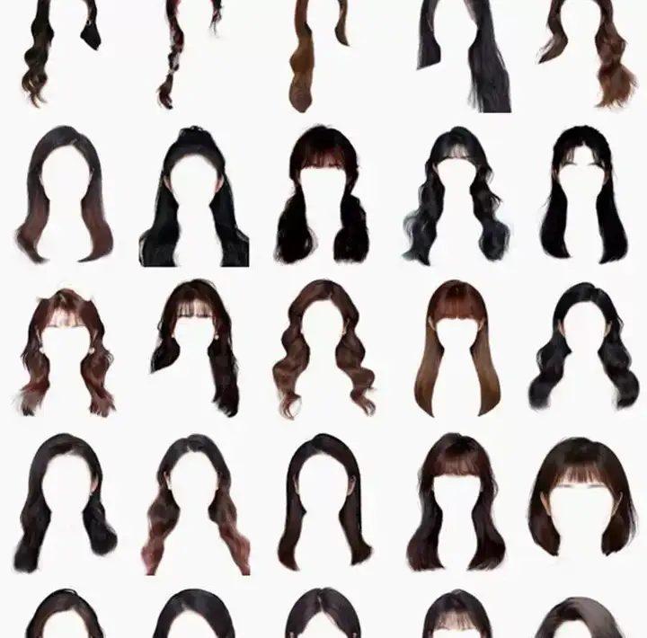 图片[9]-571款男女发型素材【可直接套用】海马体证件照PS头发素材模版假发免扣png发型模板【电商热销843】-暗冰资源网