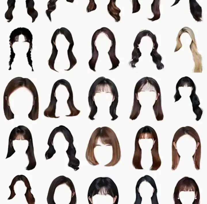 图片[11]-571款男女发型素材【可直接套用】海马体证件照PS头发素材模版假发免扣png发型模板【电商热销843】-暗冰资源网