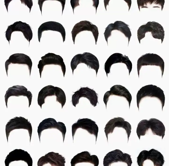 图片[16]-571款男女发型素材【可直接套用】海马体证件照PS头发素材模版假发免扣png发型模板【电商热销843】-暗冰资源网