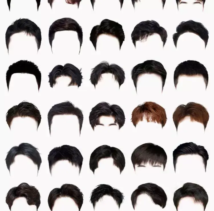 图片[17]-571款男女发型素材【可直接套用】海马体证件照PS头发素材模版假发免扣png发型模板【电商热销843】-暗冰资源网