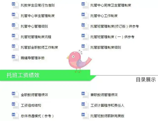 图片[9]-托管班资料大全【475套】包含开托管班用到的全部资料-中小学生半全托管班运营方案资料【】-暗冰资源网