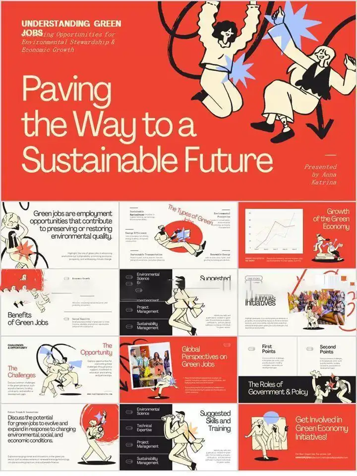 图片[5]-10000套粗线条卡通插画PPT模板-粗线条卡通插画PPT模版个人简历项目汇报简介绍毕业答辩教学课件【电商热销784】-暗冰资源网