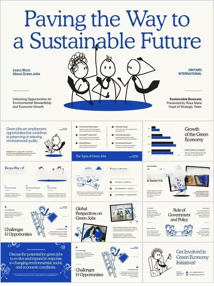 图片[6]-10000套粗线条卡通插画PPT模板-粗线条卡通插画PPT模版个人简历项目汇报简介绍毕业答辩教学课件【电商热销784】-暗冰资源网