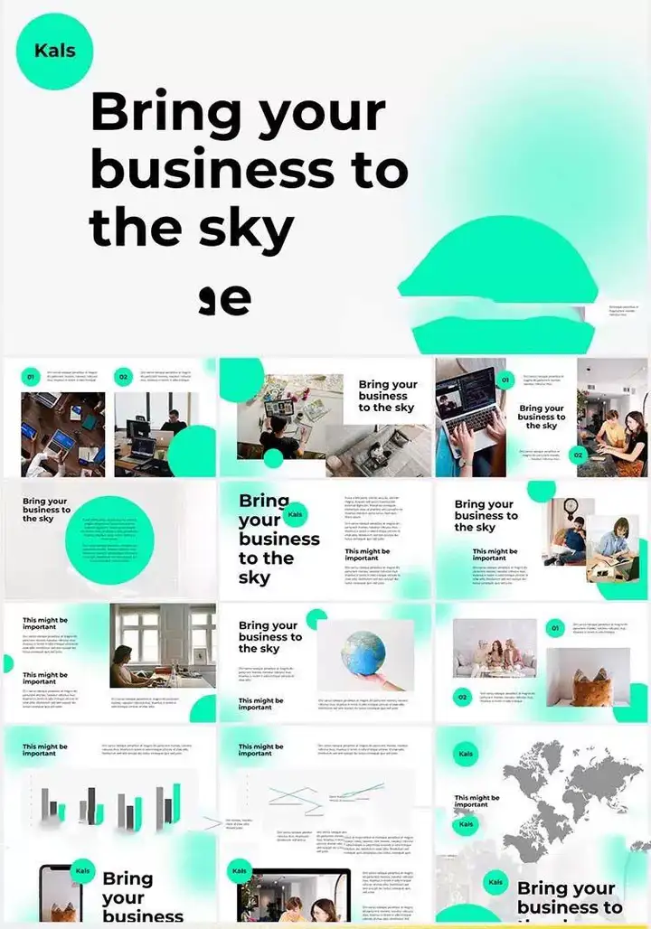 图片[10]-100套极简抽象艺术感PPT模版素材-极简高级感创意毕业答辩作品集工作总结汇报活动策划简约PPT模板【电商热销648】-暗冰资源网