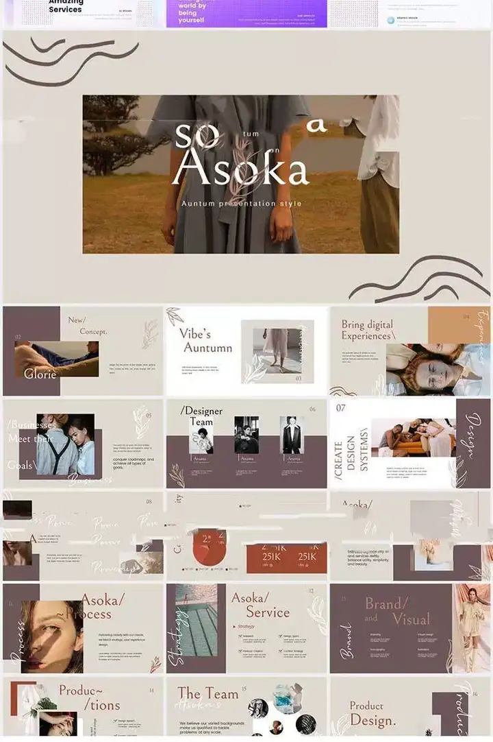 图片[13]-100套极简抽象艺术感PPT模版素材-极简高级感创意毕业答辩作品集工作总结汇报活动策划简约PPT模板【电商热销648】-暗冰资源网