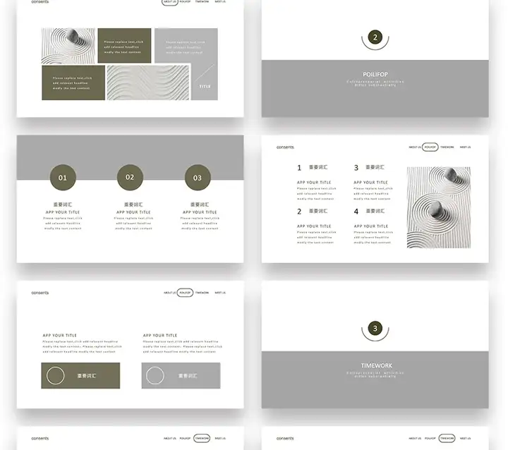 图片[6]-72套极简风PPT模板-极简ppt模板简约商务高级感年终中工作总结述职报告演讲动态模版【电商热销635】-暗冰资源网