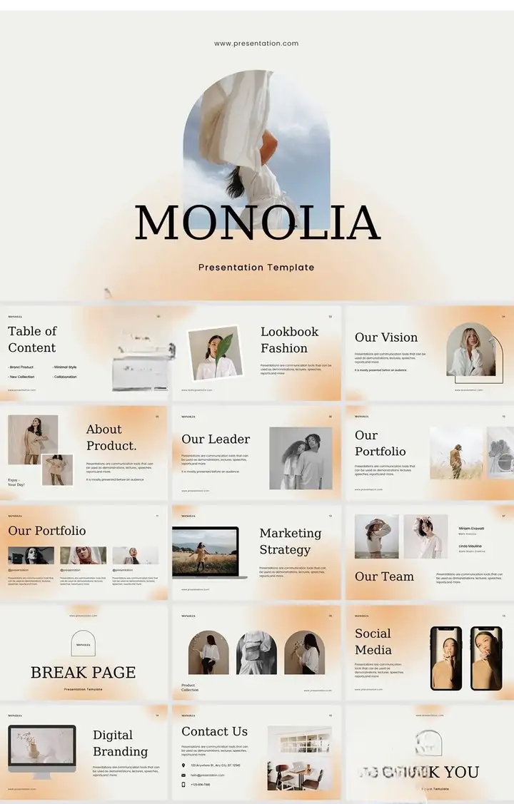 图片[7]-41套高级PPT模版素材-高级感作品集PPT模板 抽象艺术设计感排版求职面试活动汇报通用【电商热销698】-暗冰资源网