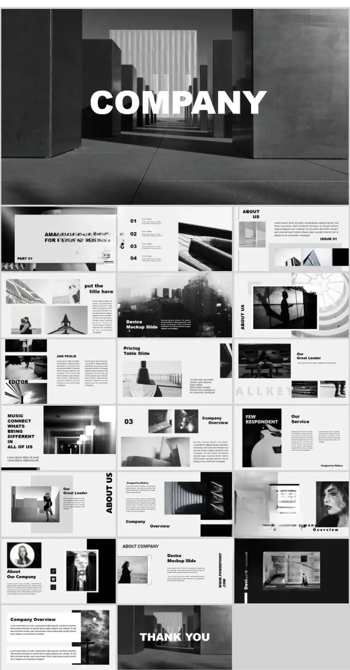 图片[9]-41套高级PPT模版素材-高级感作品集PPT模板 抽象艺术设计感排版求职面试活动汇报通用【电商热销698】-暗冰资源网