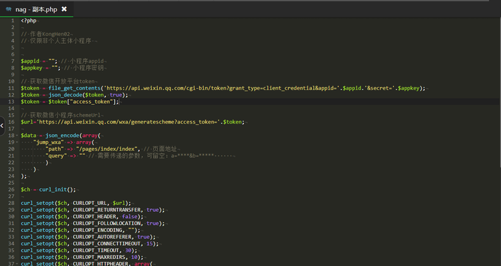 站外平台【例如快手抖音】引流到微信小程序源码-欢迎访问本站