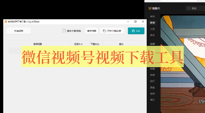 微信视频号视频下载工具，可一键下载微信视频和直播回放-欢迎访问本站