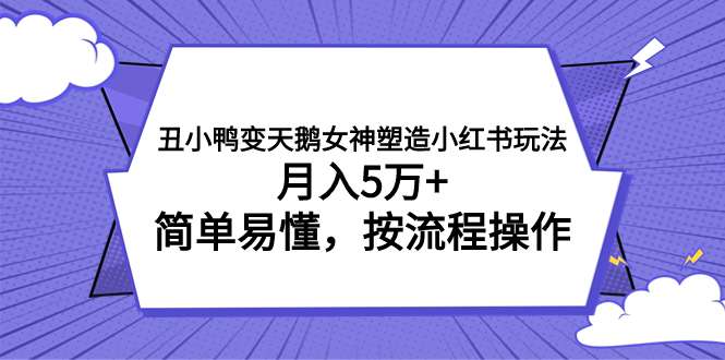 女神塑造项目，月入5万+实操教程-欢迎访问本站