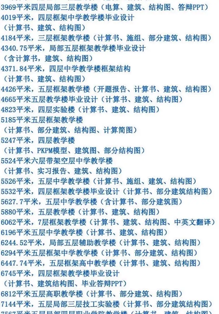 图片[9]-700+套6.88G土木工程毕业设计范本-开题报告计算书预算书建筑结构施工方案设计图纸【电商热销26】-暗冰资源网