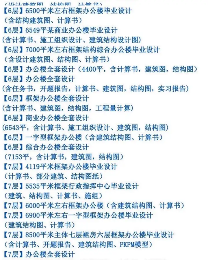 图片[19]-700+套6.88G土木工程毕业设计范本-开题报告计算书预算书建筑结构施工方案设计图纸【电商热销26】-暗冰资源网