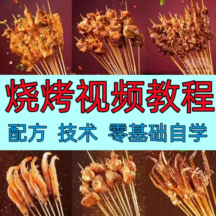 图片[2]-烧烤技术配方视频教程商用新手自学腌酱料撒料淄博摆摊小吃电子版【电商热销581】-暗冰资源网