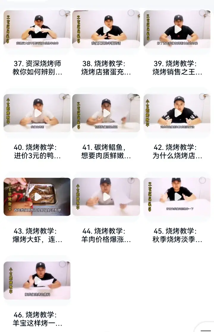 图片[7]-烧烤技术配方视频教程商用新手自学腌酱料撒料淄博摆摊小吃电子版【电商热销581】-暗冰资源网