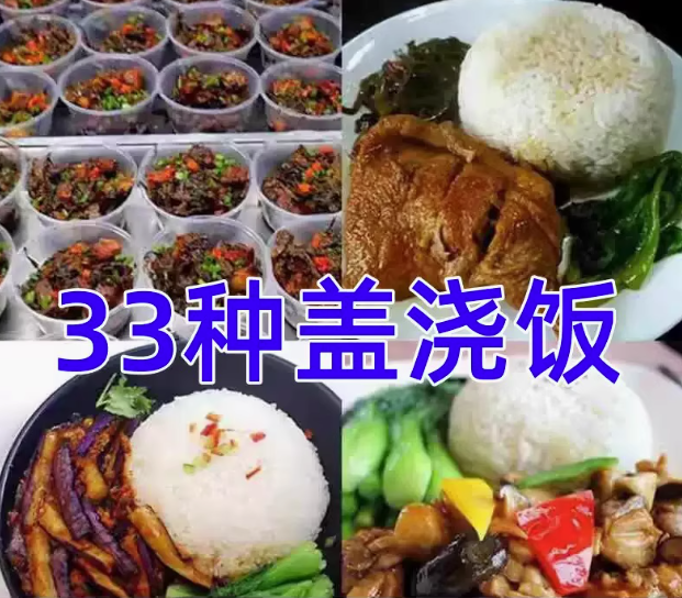33种盖浇饭教程-鸭腿盖饭技术香菇滑鸡配方盖浇饭梅干菜摆摊外卖小吃店教程视频【电商热销622】-欢迎访问本站