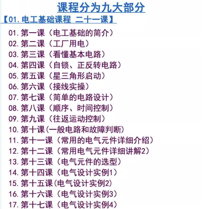 图片[2]-PLC视频教程-PLC编程入门工控零基础自学全套电气变频器触摸屏编程教学【电商热销709】-暗冰资源网