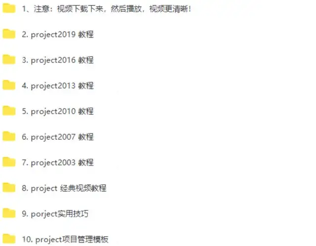 图片[14]-Project零基础视频教程-PMP项目管理工程办公流程甘特图日程表课程【电商热销726】-暗冰资源网