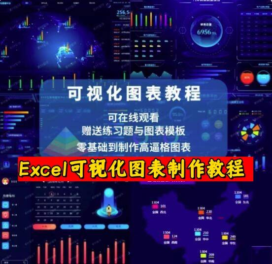 excel数据处理与分析可视化图表制作教程-制作表格课程透视表统计可视化动态图表【电商热销956】-欢迎访问本站