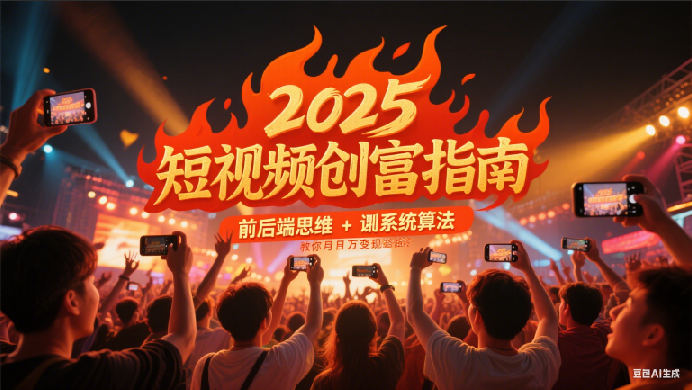 2025短视频月入过万创富课程，12节核心课程-欢迎访问本站