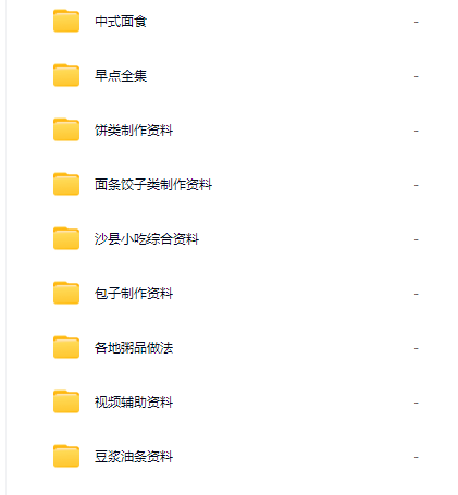 图片[3]-早餐店包子面小吃做法茶零基础技术教学点心配方制作技术视频教程【电商热销491】-暗冰资源网