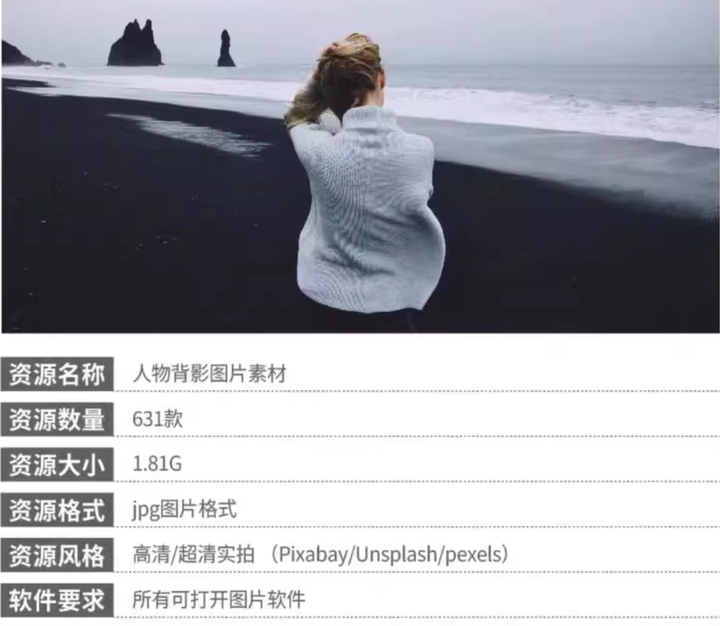 图片[2]-631款人物背影图片素材-唯美情感治愈励志孤独伤感旅行可商用无版权合成图片素材【电商热销48】-暗冰资源网