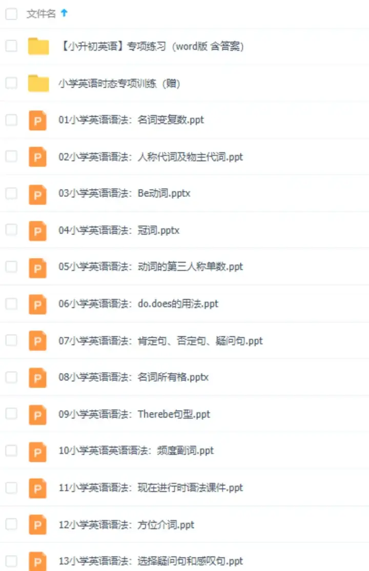 图片[7]-英语语法学习大全【小学+初中+高中】英语语法ppt课件合集高中初中小学英语专项训练题电子版资料【电商热销655】-暗冰资源网