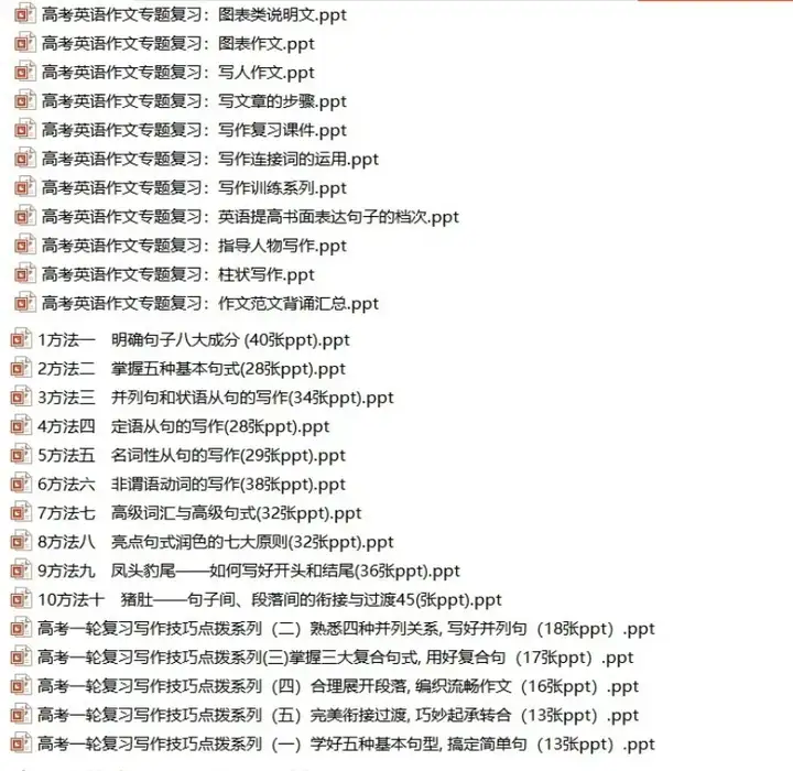 图片[14]-英语语法学习大全【小学+初中+高中】英语语法ppt课件合集高中初中小学英语专项训练题电子版资料【电商热销655】-暗冰资源网