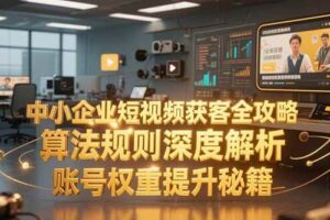 中小企业短视频获客全攻略，算法规则深度解析，账号权重提升秘籍-欢迎访问本站