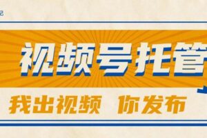 【视频号托管 】团队提供视频，你出账号，最高躺赚1W+-欢迎访问本站