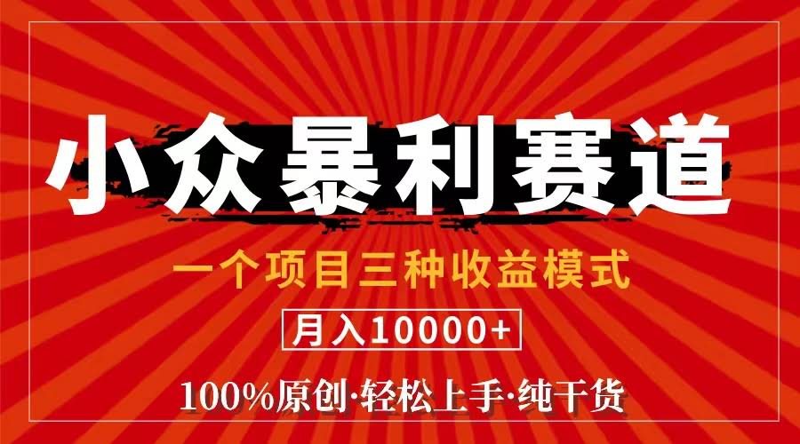 图片[1]-视频号【中老年粉深信不疑】小众赛道 100%原创 手把手教学 新号3天收益…-欢迎访问本站