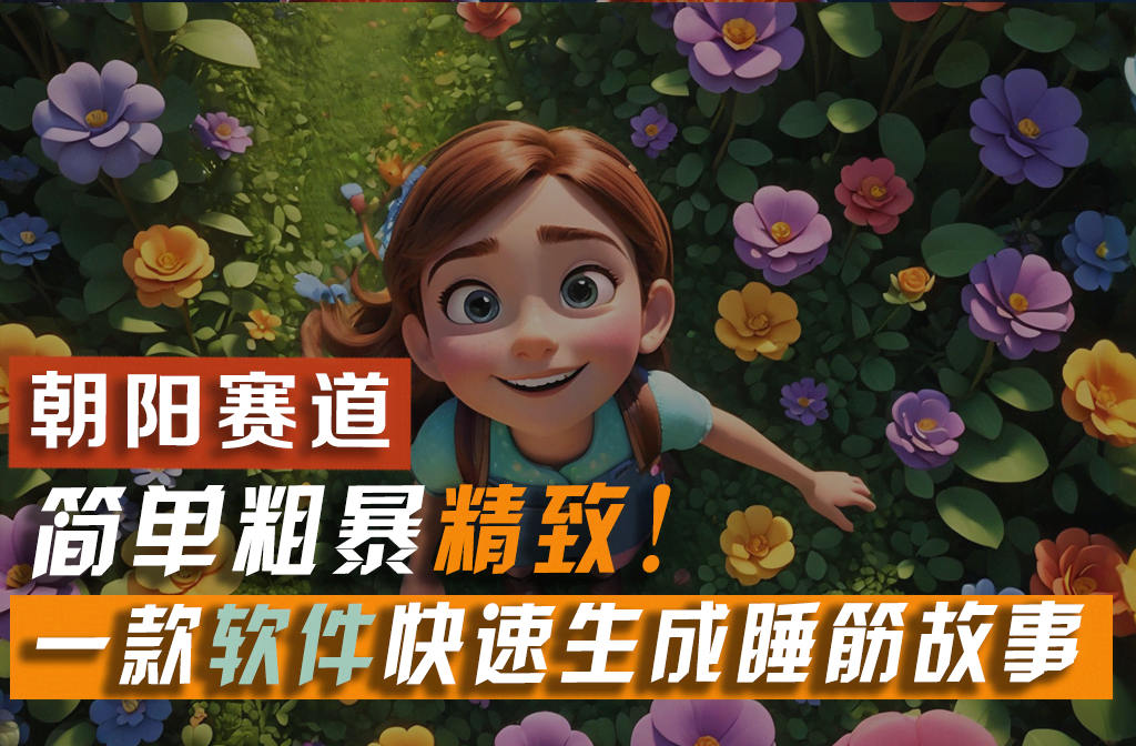 图片[1]-利用一款软件5分钟一条爆款睡筋故事，简单粗暴精致！小白月入2w+-欢迎访问本站